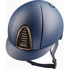 Kep Italia Cromo 2.0 Mat Mavi Swarovski Logolu Binici Kaskı Large