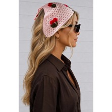 Eco Lounge Kiraz Örme Bohem Bandana