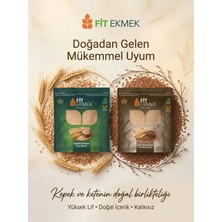 Fit Ekmek Kepekli Lavaş Ekmeği 300GR ve Keten Tohumlu Lavaş Ekmeği 300GR