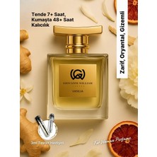 Giovanni William Vasillia Kadın Parfüm Crystal | Zarif Oryantal Çekici | Amber, Gardenya, Sandal Noir|