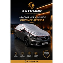 Autolion Volkswagen Taigo  Uyumlu Yarım Güneşlik Oto Branda Yansıtıcı-Klipsli Isı Geçirmez Güneşlik