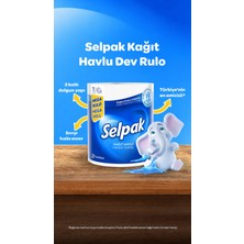 2 Adet Selpak Kağıt Havlu Süper Emici Mega Rulo