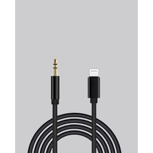 Sibelora Home iPhone Lightning 3.5mm Aux Çevirici Kablo JH-023 Stereo Ses Aktarıcı