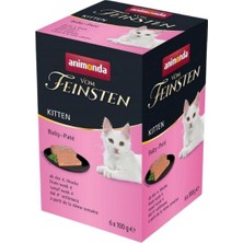 Animonda Vomfeinsten Karışık Etli Pate Yavru Kedi Konservesi 100 gr x 6 Adet