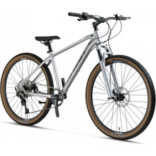 Mosso Chrome Edıtıon-29 Cues Erkek Dağ Bisikleti 457H Hd 29 Jant 10 Vites Silver Chrome