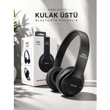 Sibelora Home Kulak Üstü Tf Kart ve Aux Destekli Ergonomik Bluetooth Kulaklık