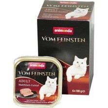 Animonda Vomfeinsten Karışık Etli Yetişkin Kedi Konservesi 100 gr x 6 Adet