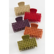 Eco Lounge Dikdörtgen Renkli Mandal Toka 6 cm