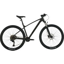 Bisan Bold 10.2 Erkek Dağ Bisikleti 43CM Hd 27.5 Jant 20 Vites Siyah Siyah