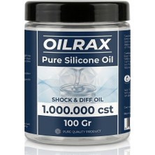 Oilrax Pure Silicone Oil 1.000.000 Cst - Shock & Diff Oil 100 gr