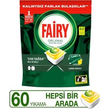 Fairy Hepsi Bir Arada 60 Yıkama Bulaşık Makinesi Tableti