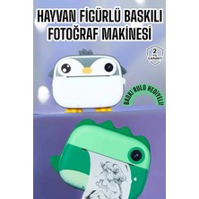 Eco Lounge Çocuklar Için Fotoğraf Makinesi Anlık Baskı Makinesi Hd Görüntü Kalitesi