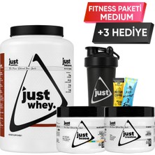 Just Nutrition Fitness Paketi - Medium + 3 Hediye (Protein Tozu + Bcaa + Kreatin)