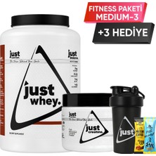 Just Nutrition Fitness Paketi - Medium 3 + 3 Hediye (Protein Tozu + Kreatin)
