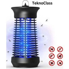 Teknoparkx Elektrikli Sinek Öldürücü Makine 4 Watt Mor Işık Ile Sivrisinek ve Kara Sinekler Için Tknpx