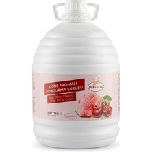 Ovalette Vişne Aromalı Dondurma Şurubu - 5 kg