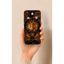 Vip Case Honor Magic 8 Lite Uyumlu Mistik Güneş Desenli Silikon Kılıf