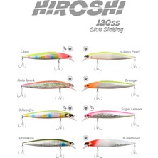 Fujin Hiroshi 120MM 21GR Slow Sinking Maket Balık