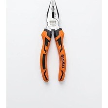 Proalet Bısso 1. Kalite Profesyonel Kombinasyon Pensesi 7 Inç 180 mm - Yüksek Kalite Krom Vanadyum Çelik (Cr-V), Ergonomik Izoleli Sap, Ağır Hizmet Tipi Tel Kesici ve Genel Amaçlı El Aleti