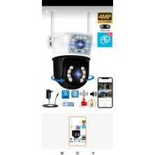 Teknoparkx Çift Lens Gece Renkli 3+3mp Güvenlik Erası Adaptörlü 2 Yıl Garantili - Elektronik TKNPX-4342