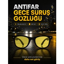 Optic Master Antifar Gece Sürüş Gözlüğü / Gece Görüş Gözlüğü Model 8812