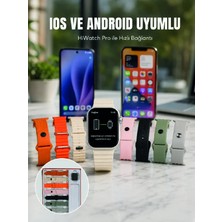 Akıllı Bayi Akıllı Saat Bluetooth Arama Özellikli 7 Kordonlu Spor ve Günlük Kullanıma Uygun Aby