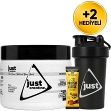Just Nutrition Creatine Monohydrate Kreatin 126 Gr 42 Servis + Shaker + Protein Kahve Hediyeli
