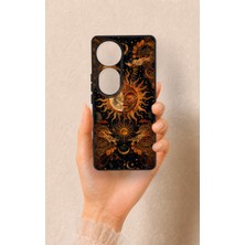 Vip Case Vivo V40 Uyumlu Mistik Güneş Desenli Silikon Kılıf