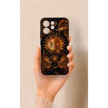 Vip Case Oppo Reno 15F Uyumlu Mistik Güneş Desenli Silikon Kılıf