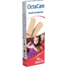 Octacare Tekstil Pratik Yara Bandı 5 Paket 50 Adet