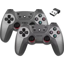 Nuveden Ieg Gri Bluetooth Bağlantılı Kablosuz Gamepad 2 Adet Pc Uyumlu Garantisiz - Elektronik Glyaln