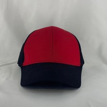Grippatch Düz Siyah Kırmızı Unisex Şapka