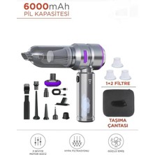 Nuveden Ieg Siyah Kablosuz Araç Içi Süpürge 0-250 Watt 81-90 Dba 2 Yıl Garantili Şarjlı Model Glyaln
