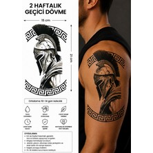 Tattoo Gerçekci Yarım Kol Kaplama Geçici Dövme Sticker Tattoo