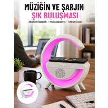 MidasTech Yeni Nesil Bluetooth Hoparlör Speaker 5.0 Taşınabilir G Şeklinde Powerbankli Yeni Nesil Midiaste