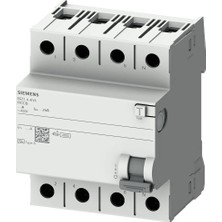 Siemens 5SZ1642-6YA Trifaze Kaçak Akım Koruma Rölesi 300MA 25A 3 Faz + N
