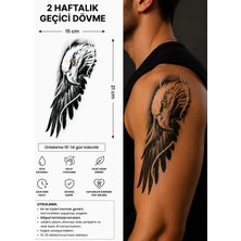 Tattoo Gerçekci Yarım Kol Kaplama Geçici Dövme Sticker Tattoo