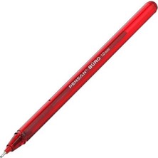Pensan Tekli - Tükenmez Kalem Büro 1.0 2270 Kırmızı