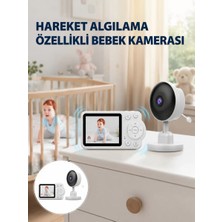 Teknoparkx Yakınlaştırma Özellikli Gece Görüşlü Bebek Izleme Kamerası Yeni Nesil
