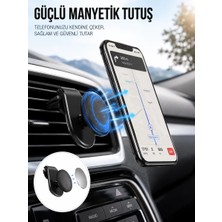 Teknoparkx Kalorifer Izgaralı Manyetik Telefon Tutucu – Sarsıntı Geçirmez Yeni Nesil