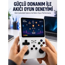 Teknoparkx Retro El Konsolu 64 GB – 15.000 Oyun Geniş Platform Desteği 3.5” IPS Ekran Yeni Nesil