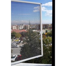 Empressco Menteşeli Pencere Sinekliği Beyaz Renk (En: 0-70 Cm, Boy: 0-130 Cm) Özel Ölçü Için Mesaj Atınız.