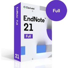 EndNote 21 (Windows/MAC) - 2 Cihaz Süresiz Dijital Kod