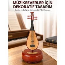 Teknoparkx Klasik Ud Figürlü Melodili Müzik Kutusu Şık Hediyelik