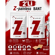 Zülfem Se Isıtıcı ve Rahatlatıcı Kinesio Bant Seti, Kas ve Eklem Desteği Sağlar, 25’li Paket