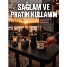 Marsilyan Katlanır Plastik Kamp Masası Hafif Taşınabilir Piknik Masası