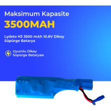 Ümit Maker Lydsto H3 3500 Mah 10.8V Dikey Süpürge Batarya