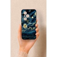 Vip Case Honor 400 Pro Uyumlu Yıldızlı Gece Desenli Silikon Kılıf