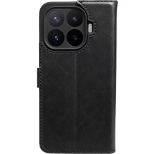 Teknoparkx Mey Ithalat®   Mi 17T Pro Trend S Plus Kapaklı Kılıf - Siyah