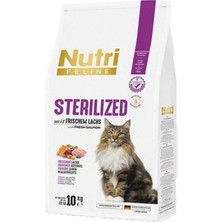Sepetopia Nutri Feline Sterılızed Frıschem Lachs Salmon 10KG (Kısır Somonlu Kedi Maması)